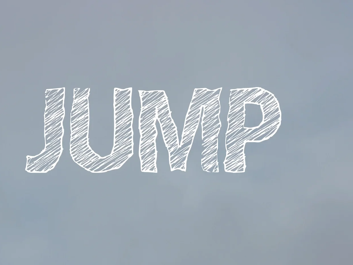 Poster of the short film -- Jump